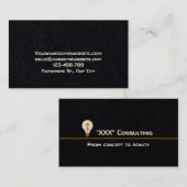 Minimalist business card  名刺 (正面/裏面)