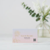 Minimalist Business Card – Classy and Ch 名刺 (スタンド正面)