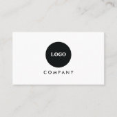 Minimalist Business Card | QR code 名刺 (正面)