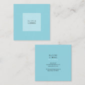 Minimalist Business Cards スクエア名刺 (正面/裏面)