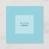 Minimalist Business Cards スクエア名刺 (正面)