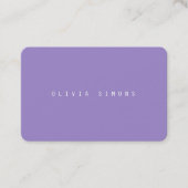 Minimalist Business Cards 名刺 (正面)