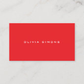Minimalist Business Cards 名刺 (正面)