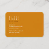 Minimalist Business Cards 名刺 (裏面)