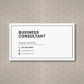 Minimalist Business Consultant 名刺