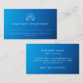 Minimalist Business Design with Custom Logo – Pro 予約カード (正面/裏面)