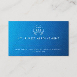 Minimalist Business Design with Custom Logo – Pro 予約カード