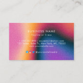 Minimalist Business Design with Custom Logo – Pro 予約カード (裏面)