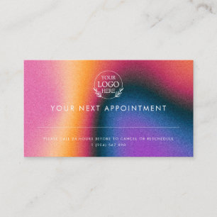 Minimalist Business Design with Custom Logo – Pro 予約カード