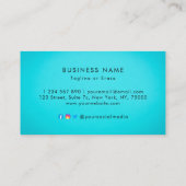 Minimalist Business Design with Custom Logo – Pro 予約カード (裏面)