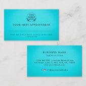 Minimalist Business Design with Custom Logo – Pro 予約カード (正面/裏面)