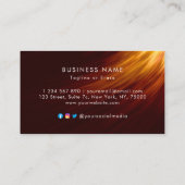 Minimalist Business Design with Custom Logo – Pro 予約カード (裏面)