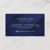 Minimalist Business Design with Custom Logo – Pro 予約カード (裏面)