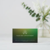 Minimalist Business Design with Custom Logo – Pro 予約カード (スタンド正面)