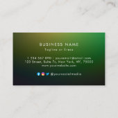 Minimalist Business Design with Custom Logo – Pro 予約カード (裏面)