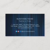 Minimalist Business Design with Custom Logo – Pro 予約カード (裏面)