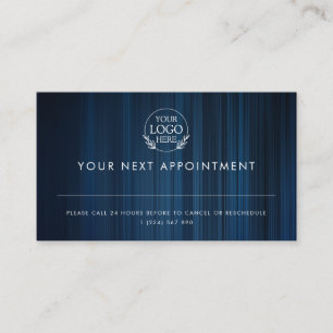 Minimalist Business Design with Custom Logo – Pro 予約カード