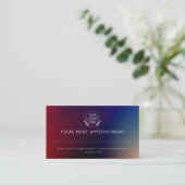 Minimalist Business Design with Custom Logo – Pro 予約カード (スタンド正面)