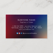 Minimalist Business Design with Custom Logo – Pro 予約カード (裏面)