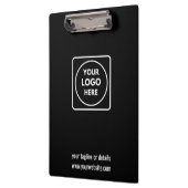 Minimalist Business Logo Corporate clipboard クリップボード (左)