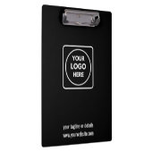 Minimalist Business Logo Corporate clipboard クリップボード (右)