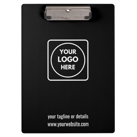 Minimalist Business Logo Corporate clipboard クリップボード (正面)