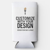 Minimalist Business Office Promotional Blank スリム缶クーラー (正面)