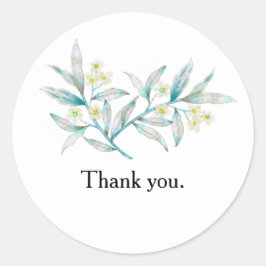 Minimalist Business Thank You Sticker ラウンドシール