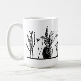 Minimalist Cactus Coffee Mug コーヒーマグカップ