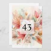 Minimalist calligraphy text birthday party  招待状 (正面/裏面)