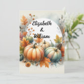 Minimalist calligraphy text invitation 招待状 (スタンド正面)