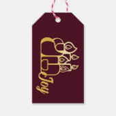 Minimalist Candles ギフトタグ (正面)