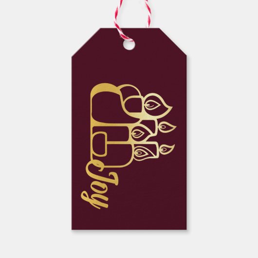 Minimalist Candles ギフトタグ (正面)