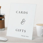 Minimalist Cards & Gifts ウェディングサイン|机上用 台座サイン (インサイチュ)