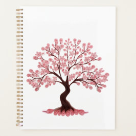 Minimalist Cherry Blossom Tree  プランナー手帳
