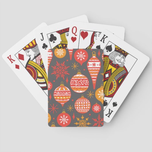 Minimalist Christmas Aesthetic Pattern - Holiday  トランプ (裏面)