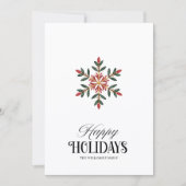 Minimalist Christmas Card シーズンカード (正面)