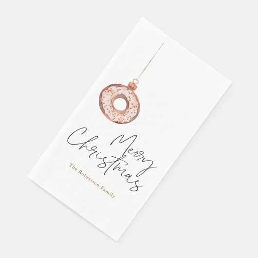 Minimalist Christmas Donut Ornament (コーナー)