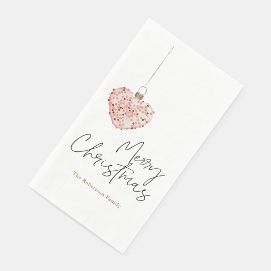 Minimalist Christmas Heart Ornament (コーナー)