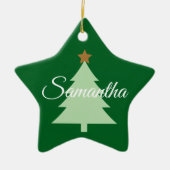 Minimalist Christmas ornament  セラミックオーナメント (正面)