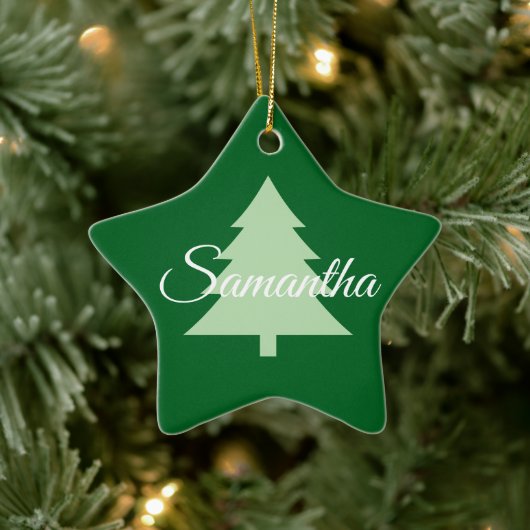 Minimalist Christmas ornament  セラミックオーナメント (ツリー)