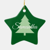 Minimalist Christmas ornament  セラミックオーナメント (正面)