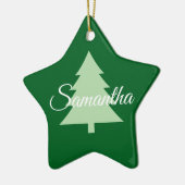 Minimalist Christmas ornament  セラミックオーナメント (左)