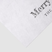 Minimalist Christmas Tree  Family Name Year  薄葉紙 (詳細)