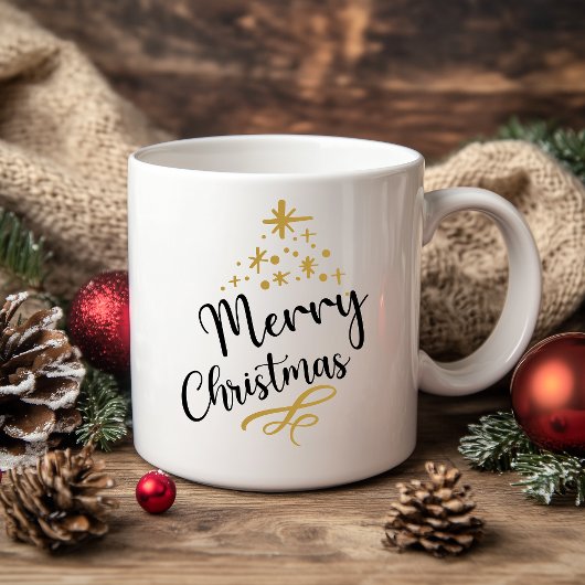 Minimalist Christmas Tree - Festive and Simple マグカップ