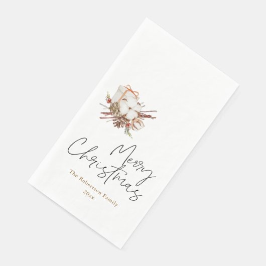 Minimalist Christmas with Cotton Bouquet (コーナー)