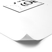 Minimalist City Maps Poster Line Art OCEANIA ポスター (角)