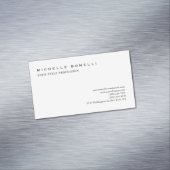 Minimalist Classical Plain Professional マグネット名刺 (インサイチュ)
