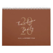 Minimalist Clean Design カレンダー (カバー)