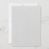 Minimalist Clean Paper Texture Iftar Invitation 招待状 (裏面)